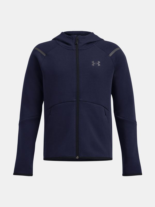 Under Armour Under Armour UA B Unstoppable Flc FZ Суитшърт детски Sin
