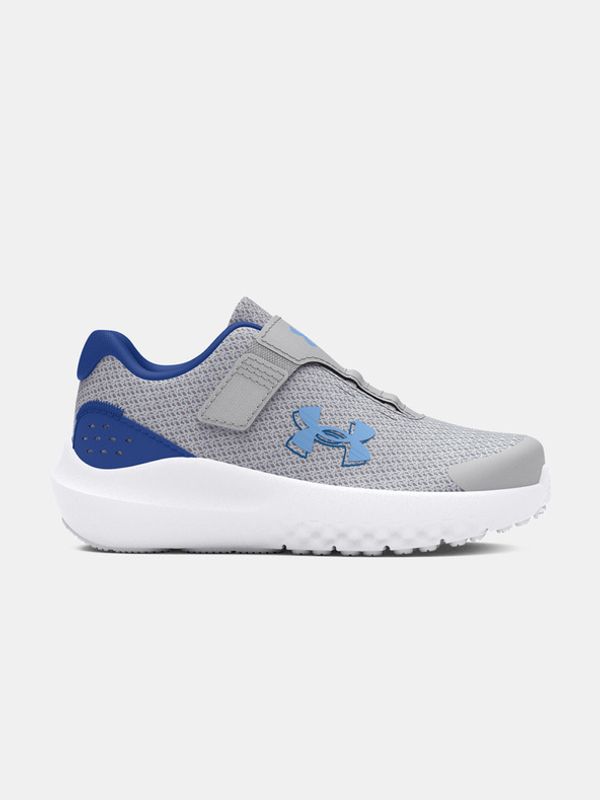 Under Armour Under Armour UA BINF Surge 4 AC Спортни обувки детски Siv
