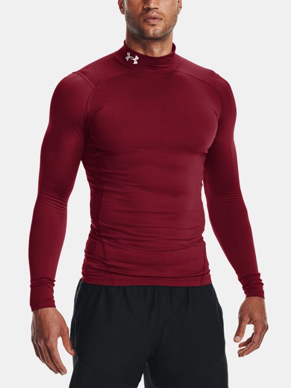Under Armour Under Armour UA CG Armour Comp Mock T-shirt Cherven