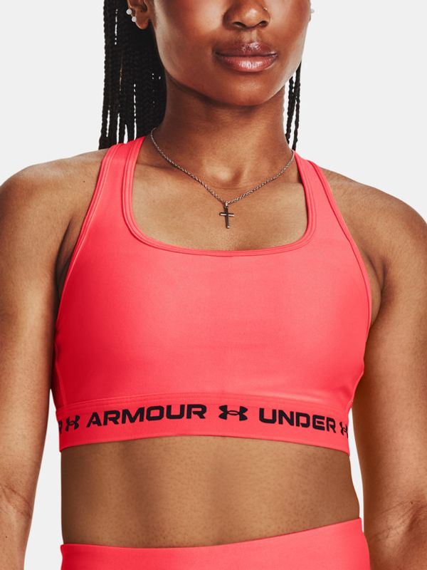 Under Armour Under Armour UA Crossback Mid Cпортен Сутиен Cherven