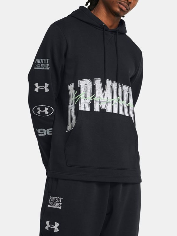 Under Armour Under Armour UA Essential Flc Nov Hood Sweatshirt Cheren