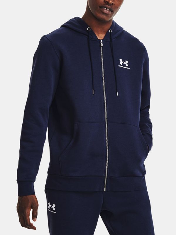 Under Armour Under Armour UA Essential Fleece FZ Hood Sweatshirt Sin