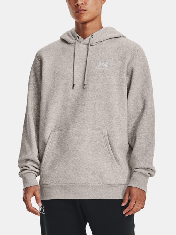 Under Armour Under Armour UA Essential Fleece Hoodie Sweatshirt Siv