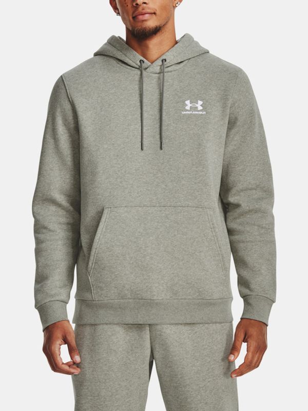 Under Armour Under Armour UA Essential Fleece Hoodie Sweatshirt Siv