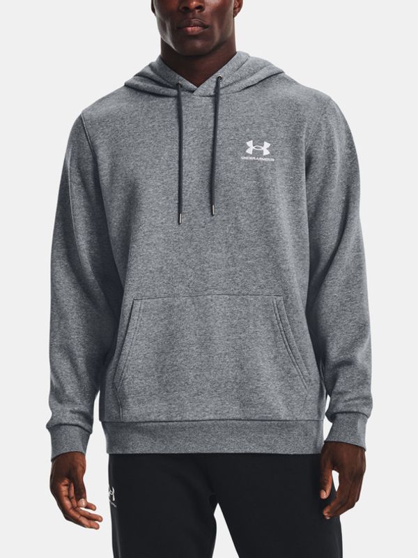Under Armour Under Armour UA Essential Fleece Hoodie Sweatshirt Siv