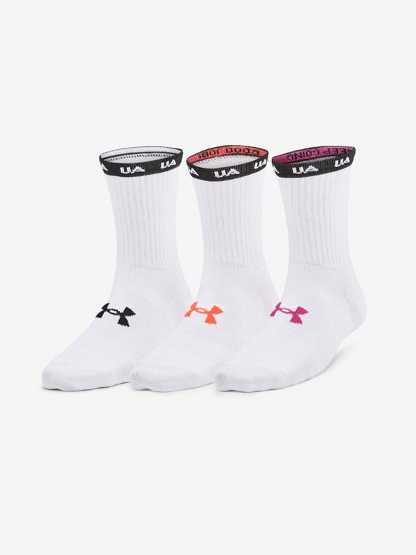 Under Armour Under Armour UA Essential Nv Mid Crew Чорапи 3 чифта Byal