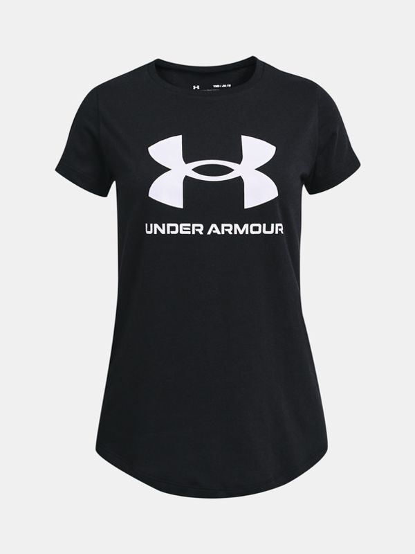 Under Armour Under Armour UA G Sportstyle Logo SS Тениска детски Cheren