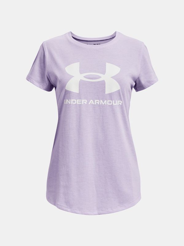 Under Armour Under Armour UA G Sportstyle Logo SS Тениска детски Lilav