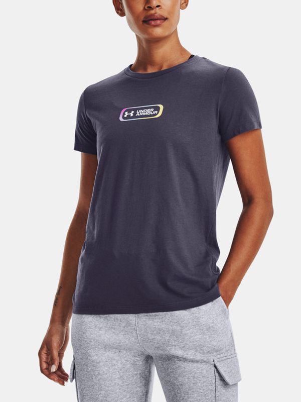 Under Armour Under Armour UA Gradient Pill SS T-shirt Siv