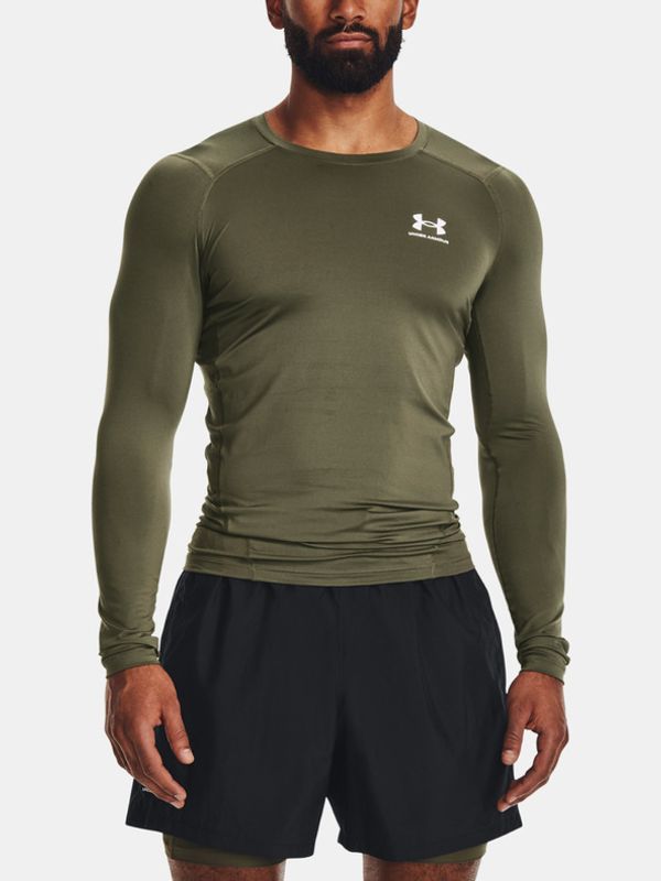 Under Armour Under Armour UA HG Armour Comp LS T-shirt Zelen