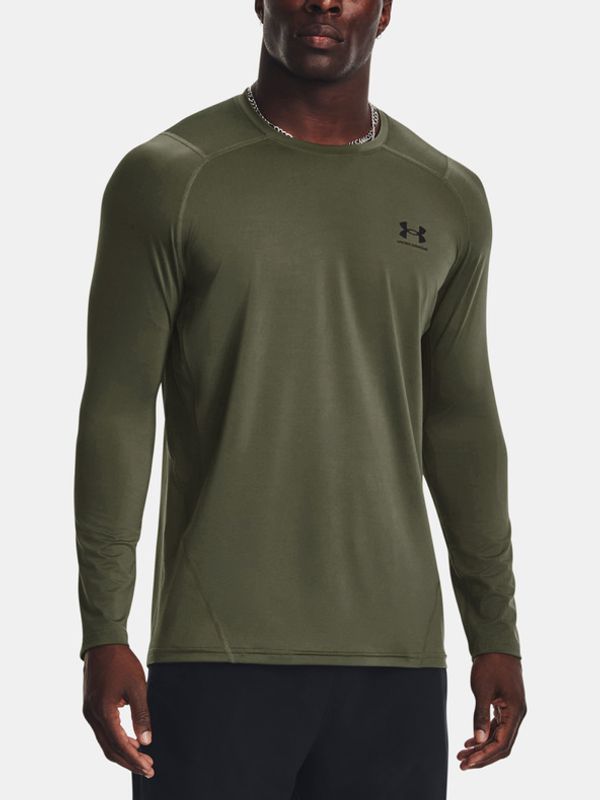 Under Armour Under Armour UA HG Armour Fitted LS T-shirt Zelen