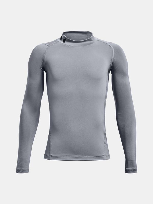 Under Armour Under Armour UA HG Armour Mock LS Тениска детски Siv