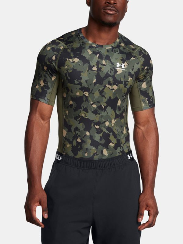 Under Armour Under Armour UA HG Armour Prtd SS T-shirt Zelen