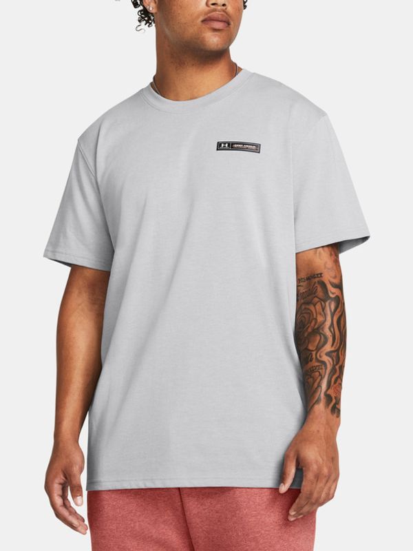 Under Armour Under Armour UA HW Armour Label SS T-shirt Siv