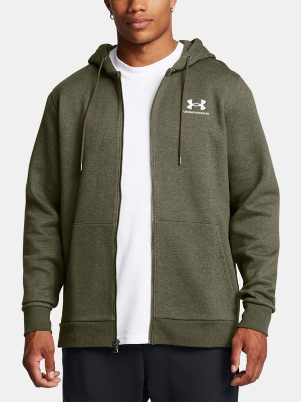 Under Armour Under Armour UA Icon Fleece FZ Hood Sweatshirt Zelen