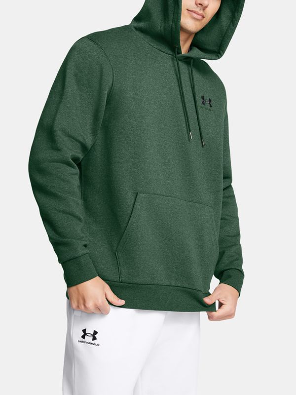 Under Armour Under Armour UA Icon Fleece Hoodie Sweatshirt Zelen