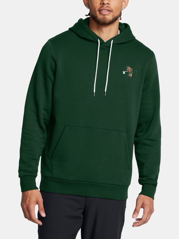 Under Armour Under Armour UA Icon Goin' Undr Hoodie Sweatshirt Zelen