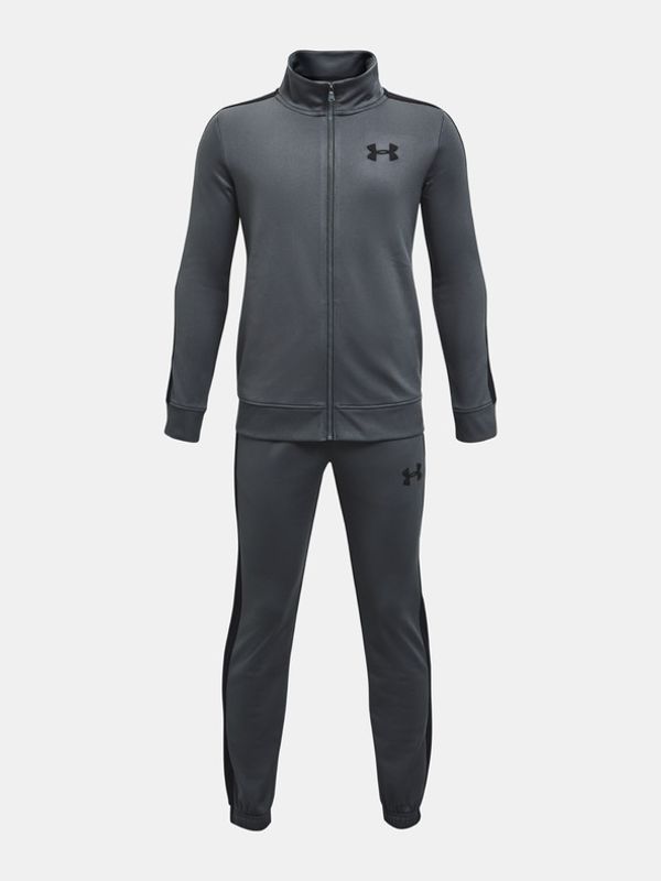 Under Armour Under Armour UA Knit Track Suit Анцузи детски Siv