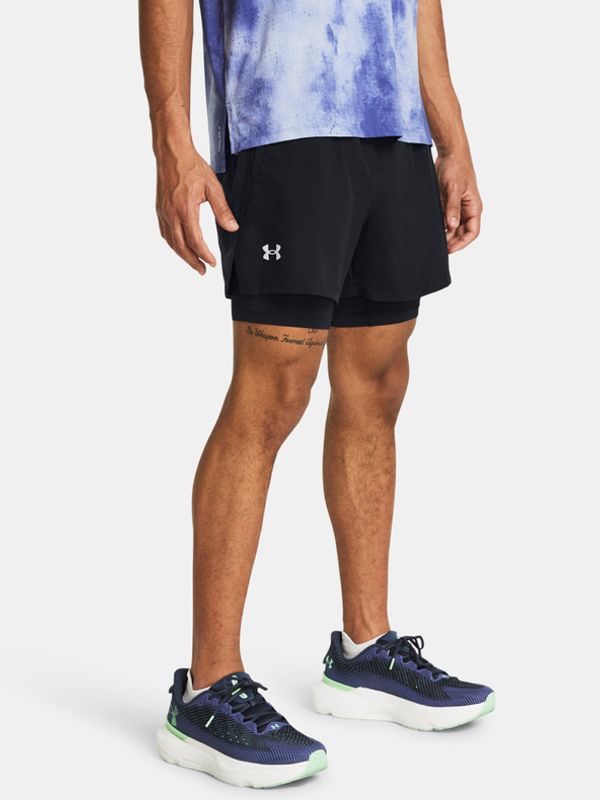Under Armour Under Armour UA Launch 5'' 2-IN-1 Къси панталони Cheren