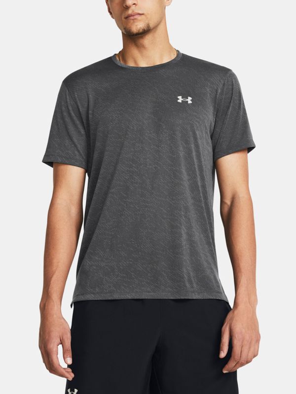 Under Armour Under Armour UA Launch Camo T-shirt Siv