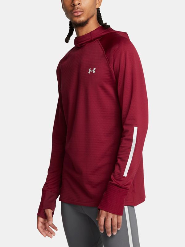 Under Armour Under Armour UA Launch Elite CW Hoody Sweatshirt Cherven