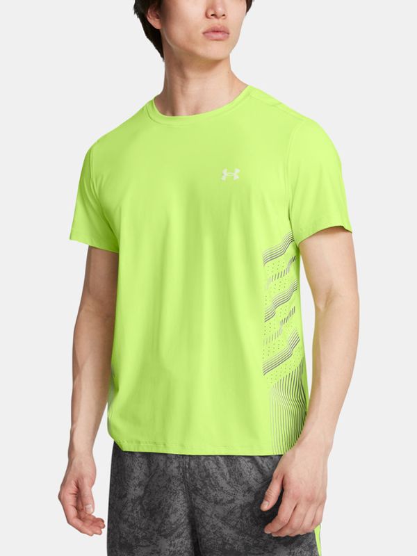 Under Armour Under Armour UA Launch Elite Graphic SS T-shirt Zelen