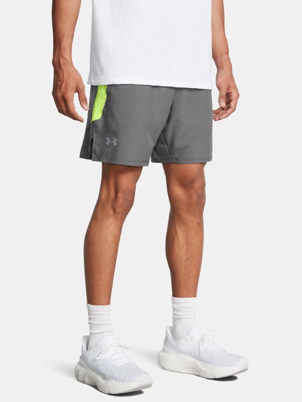 Under Armour Under Armour UA Launch Pro 2n1 7'' Къси панталони Siv