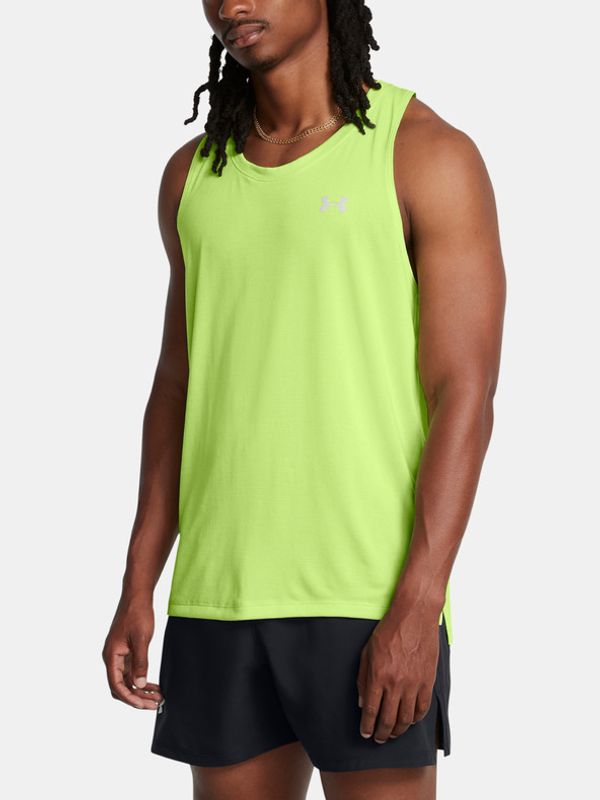 Under Armour Under Armour UA Launch Singlet Потник Zelen