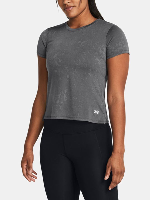Under Armour Under Armour UA Launch Splatter SS T-shirt Siv