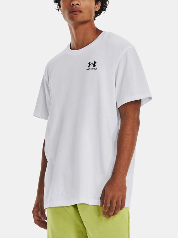 Under Armour Under Armour UA Logo Emb Heavyweight SS T-shirt Byal