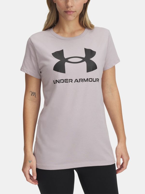 Under Armour Under Armour UA Logo SS T-shirt Siv