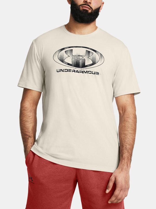 Under Armour Under Armour UA M Glitch Logo 60/40S SS T-shirt Byal