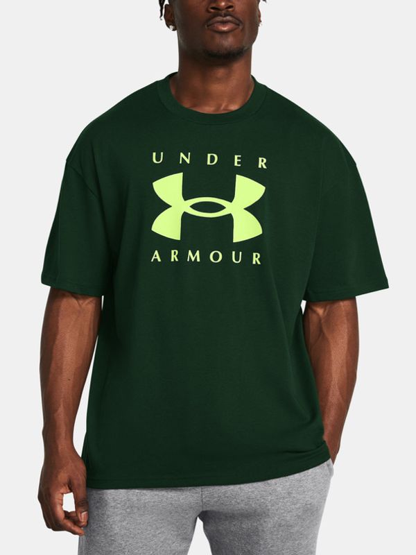 Under Armour Under Armour UA M HW OS Branded SS T-shirt Zelen