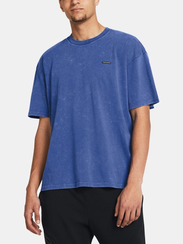 Under Armour Under Armour UA M HW OS Logo Wash SS T-shirt Sin