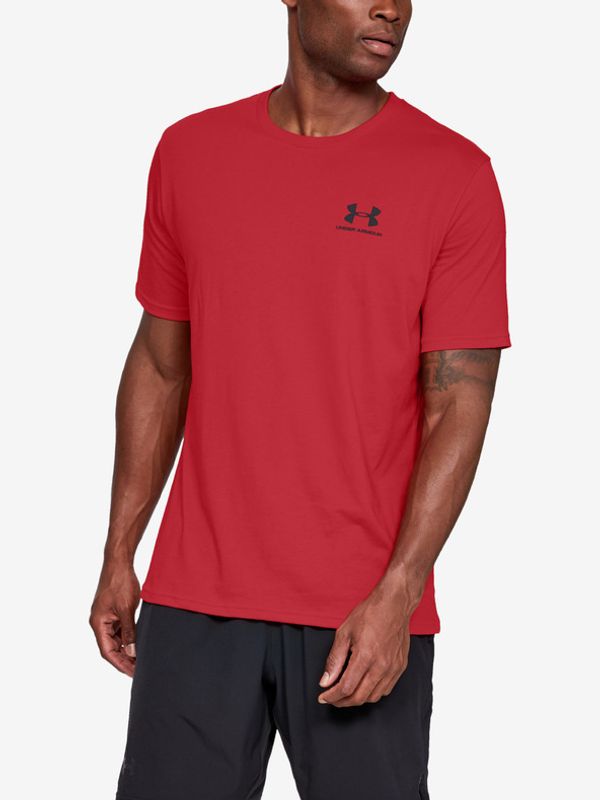 Under Armour Under Armour UA M Sportstyle LC SS T-shirt Cherven