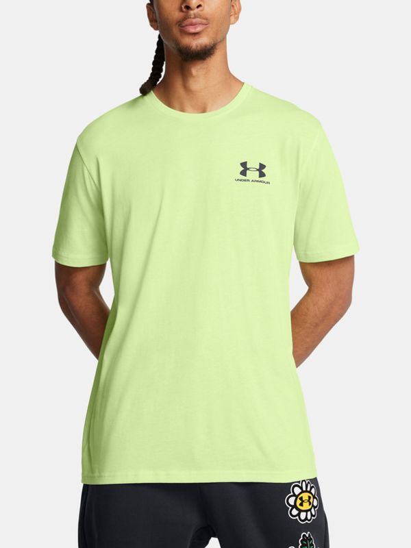 Under Armour Under Armour UA M Sportstyle LC SS T-shirt Zelen
