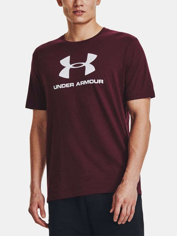 Under Armour Under Armour UA M Sportstyle Logo SS T-shirt Cherven