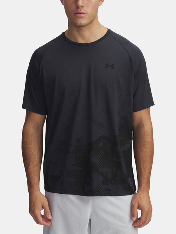 Under Armour Under Armour UA M Tech Face SS T-shirt Siv