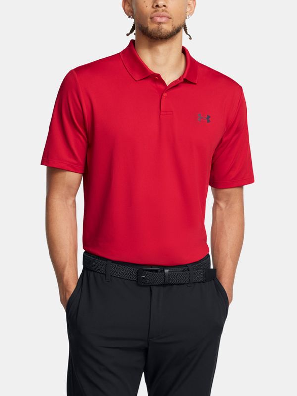 Under Armour Under Armour UA Matchplay Polo T-shirt Cherven