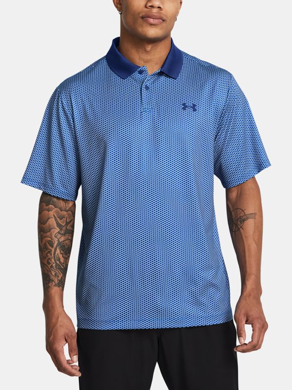 Under Armour Under Armour UA Matchplay Printed Polo T-shirt Sin