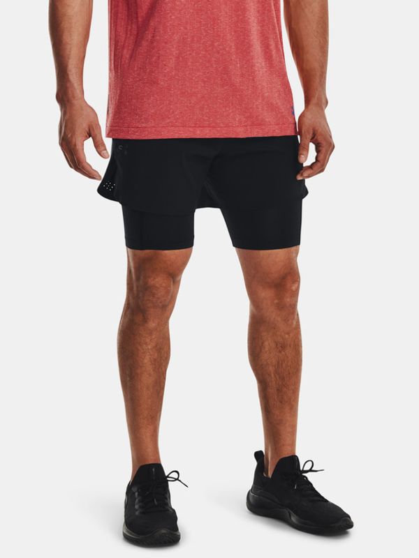 Under Armour Under Armour UA Peak Woven 2in1 Къси панталони Cheren