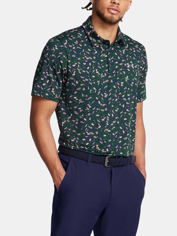 Under Armour Under Armour UA Playoff 3.0 Printed Polo T-shirt Sin