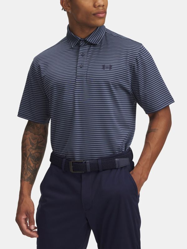 Under Armour Under Armour UA Playoff 3.0 Stripe Polo T-shirt Sin