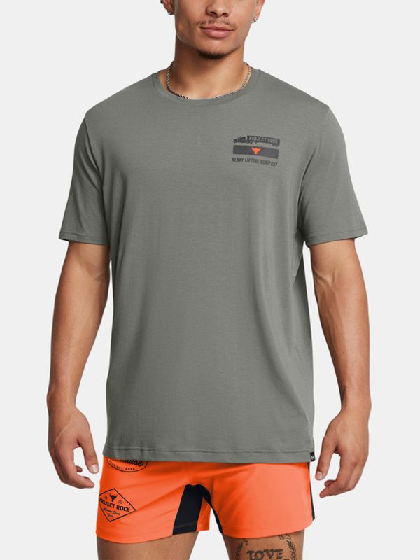 Under Armour Under Armour UA Project Rock 60/40S SS T-shirt Zelen