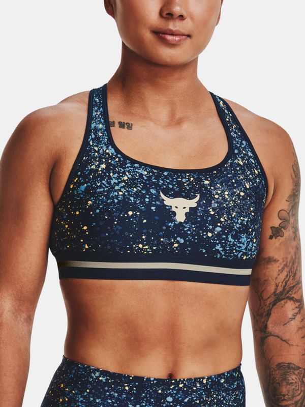 Under Armour Under Armour UA Project Rock Bra Printed Cпортен Сутиен Sin
