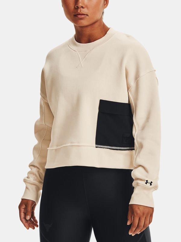 Under Armour Under Armour UA Project Rock Fleece Crew Sweatshirt Byal