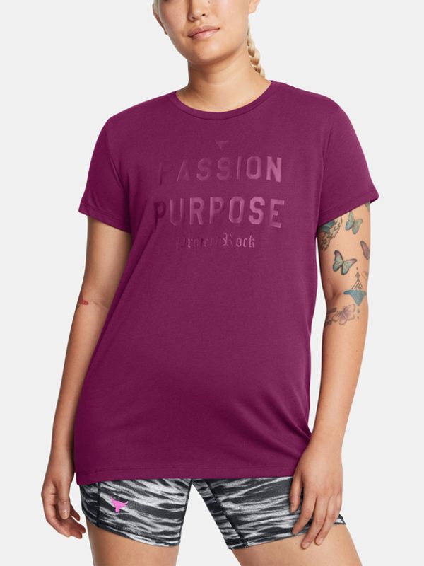 Under Armour Under Armour UA Project Rock Heavyweight Passion T-shirt Lilav