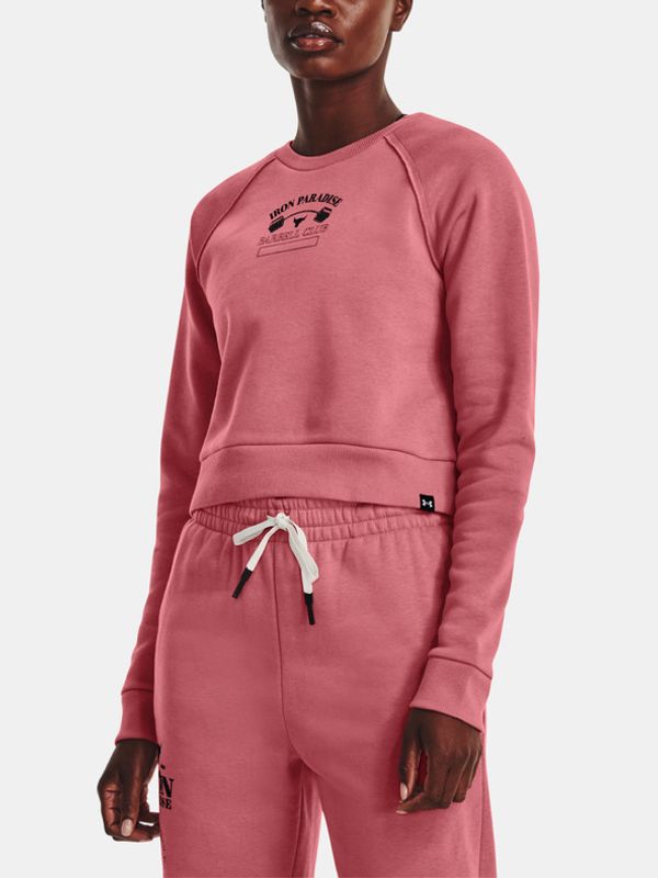 Under Armour Under Armour UA Project Rock Hm Gym Flc Crw Sweatshirt Rozov