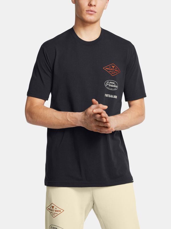Under Armour Under Armour UA Project Rock SS Tools-BLK T-shirt Cheren