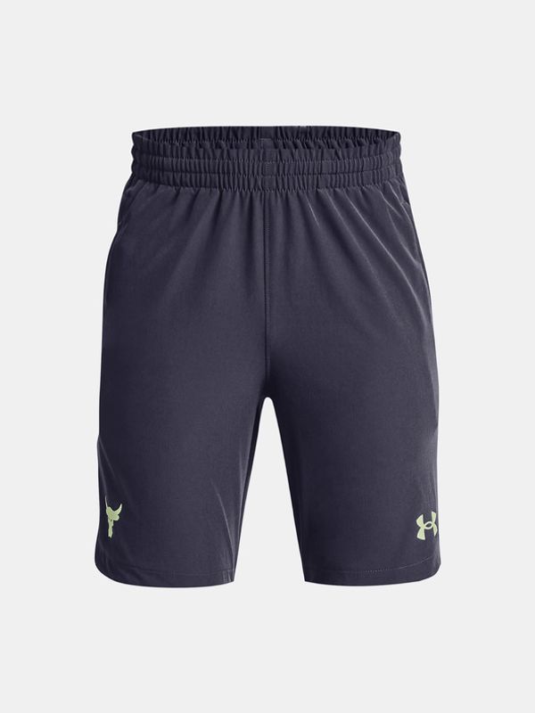 Under Armour Under Armour UA Project Rock Woven Къси панталони детски Siv